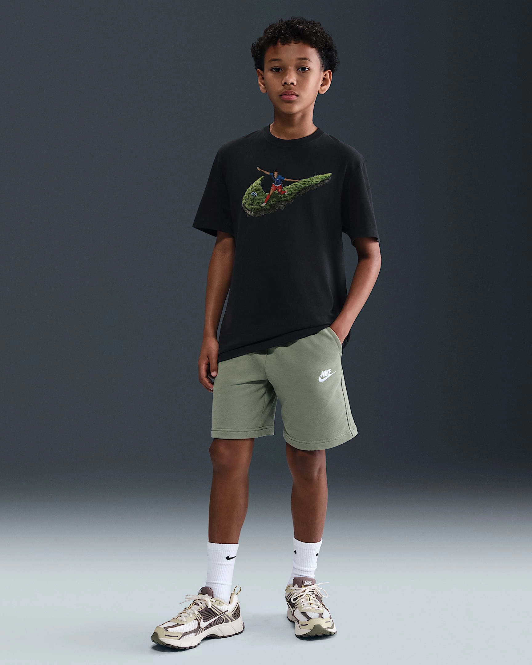Caitlin Clark: "Så Vinn!" Store barn Nike basketball T-skjorte – Få suksessens smak!